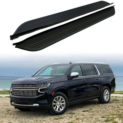 2pcs Running Boards Side Steps Fits For Chevrolet Suburban 2021-2027 86  length