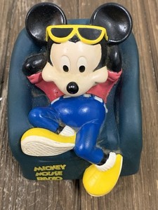 Vintage Walt Disney Mickey Mouse Armchair Radio Shack AM Transistor Radio Tested