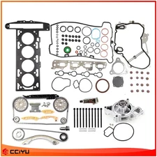 Full Gasket Set&Engine Timing Chain w/ Balance Shaft Kit For 07 08 Pontiac 2.2L