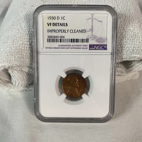 1930 D 1C NGC VF Penny