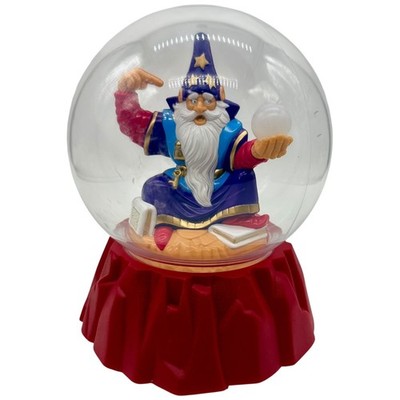 Vintage 1992 Milton Bradley Electronic Wizard Snow Globe Light Up Crystal Ball