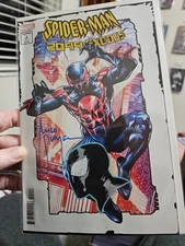 SPIDER-MAN 2099: EXODUS ALPHA #1 MICO SUAYAN VIRGIN Signed and Remarked W/COA