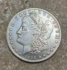 1 $  Dollaro Morgan 1893 O      capsula omaggio