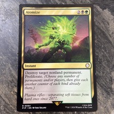 Magic The Gathering: Atomize: Instant Card Single (fallout)