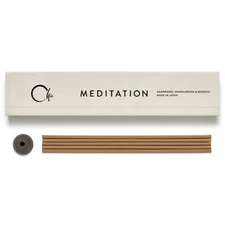 Nippon Kodo Chie Meditation (30 Sticks with Holder), Japanese Quality Incense,