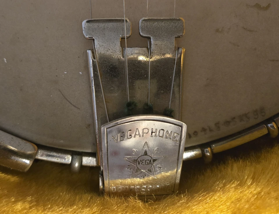 antique VEGA banjo in A case, made in Boston - Image 2 of 4