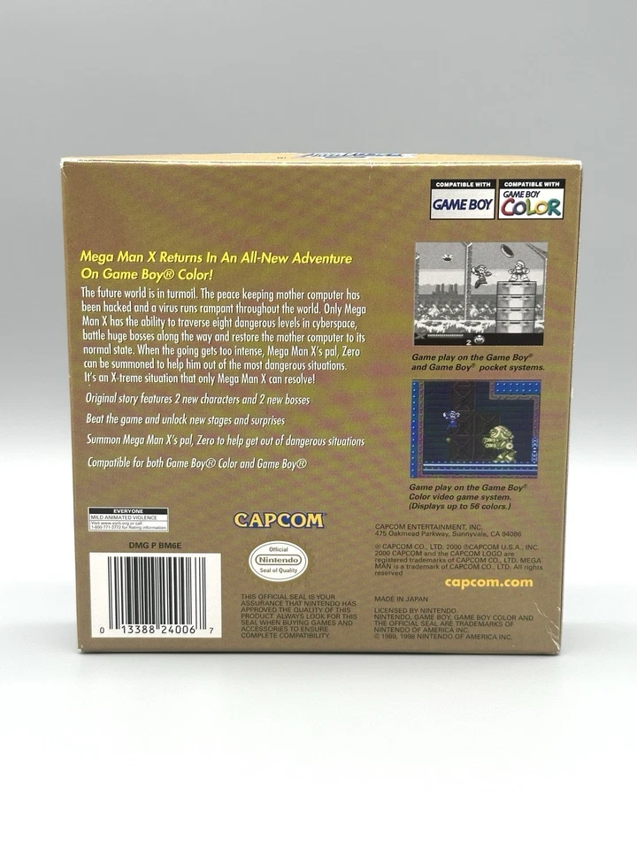 Mega Man Xtreme Nintendo Gameboy Color OVP CIB NTSC-U/C Zustand: Gut - Bild 2 von 4