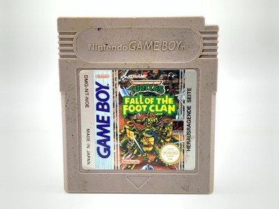 Ninja Turles: Fall of the Foot Clan (Nintendo Game Boy) Spiel Modul [Akzeptabel]