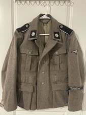 AtTheFront W-SS Wool M40 Tunic, Great Insignia (SMW)