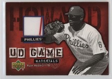 2006 Upper Deck UD Game Materials Ryan Howard #UD-RH 1c2s