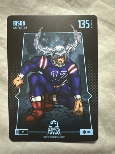 Bo Jackson Battle Arena Update- BISON "Josh Allen" 65 Ice Bills