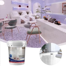 Epoxy Colored Sand Floor Paint Marble Effect Epoxy Flooring For Indoor And Outdo