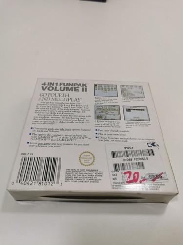 NINTENDO - GAMEBOY - 4 IN 1 FUNPAK VOLUME 2 - OVP - BOX - CLASSIC - GAME BOY -  - Bild 12 von 21
