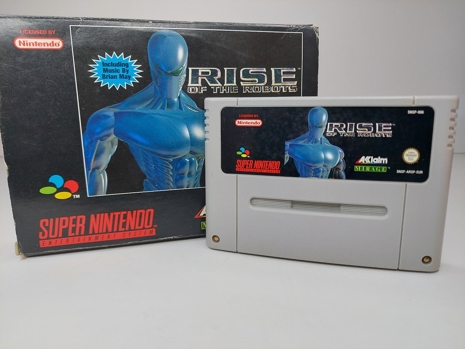 Rise of the Robots Super Nintendo SNES | Envío rápido