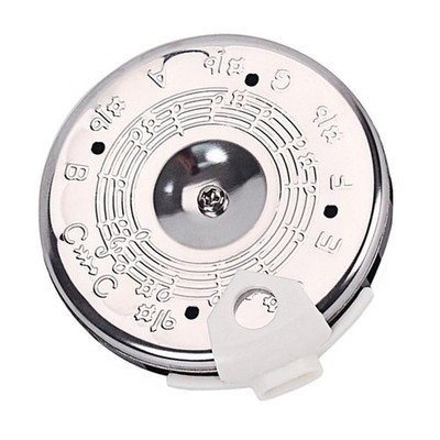 13 Teilungen Violine Kreis Top Notenwahl 65 mm Silber