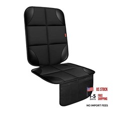 Car Seat Protector 1 Pack Car Seat Cushion Mat Thickest 1 Pc Black