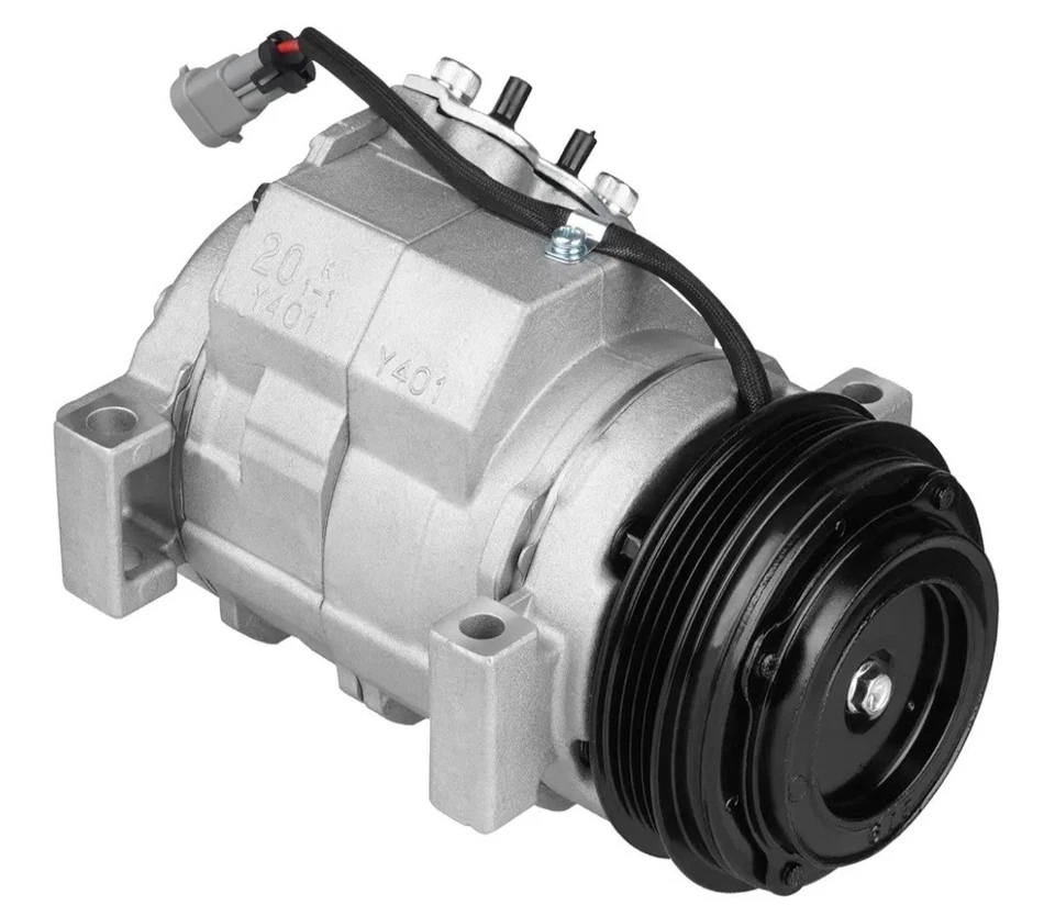 Compresor para GMC YUKON 2001 2002 2003-2007 2008 2009 6.0L 5.0pulgadas 3L 4.8L Foto 2 de 4