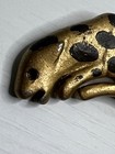Vintage Gold Black Leopard Brooch / Pin — photo 8