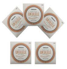 D'Addario Ukulele Strings 5 Sets Nyltech Baritone EJ88B Uke