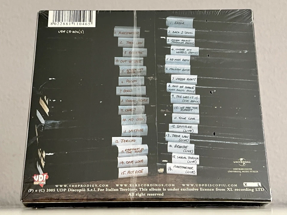 ✅ THE PRODIGY - Their Law the Singles - SPECIAL LIMITED EDITION / NEU & SEALED ! - Bild 3 von 4