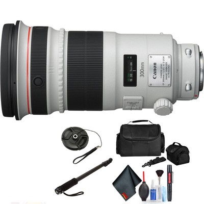 Canon EF 300mm F/2.8L is Ii USM Lens for Canon 6D, 5D Mark IV, 5D Mark III, 5D M