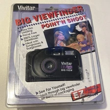 Vintage Vivitar EZ Point N Shoot Big Viewfinder Camera New in Package