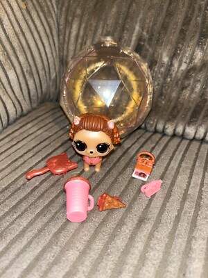 LOL Surprise Doll Winter Disco Fluffy Pets 24k Gold Pupstagram