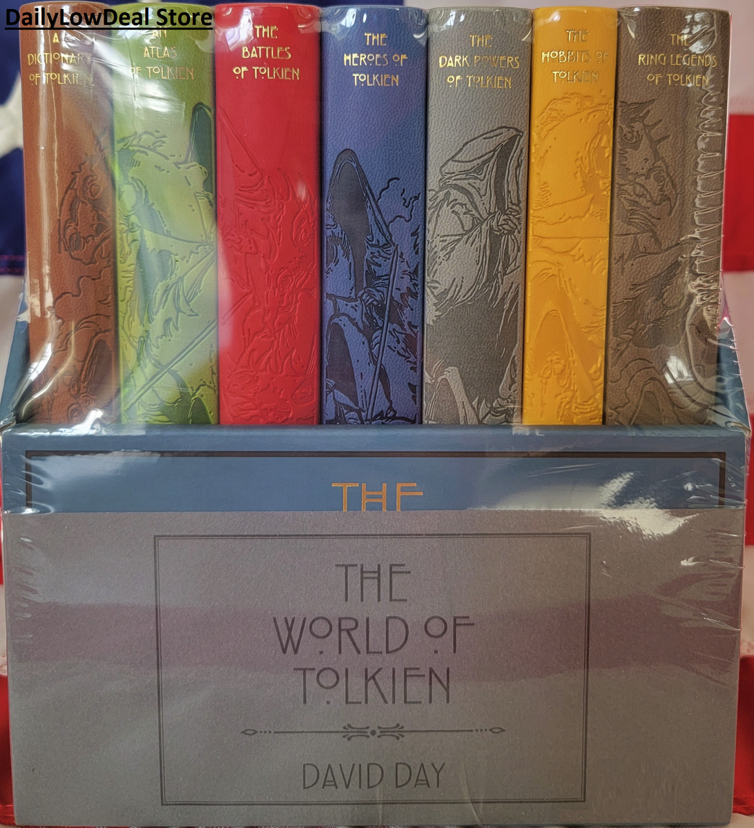 The World of Tolkien David Day 7 Book Box Set Middle-Earth Lord