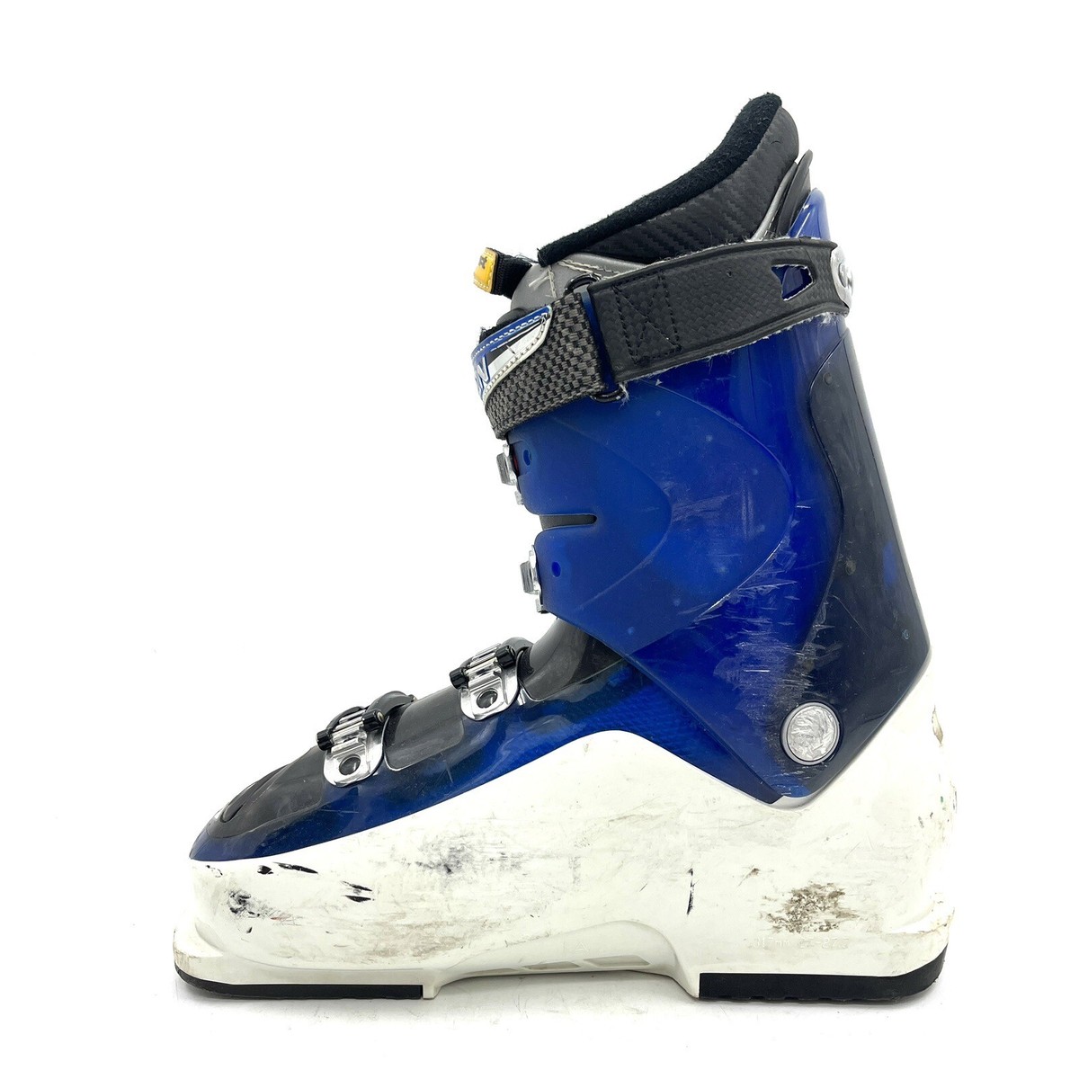 Salomon Impact 8 Energyzer 90 Blue White Ski Boots Men's Size 27