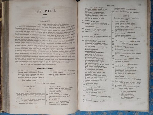 Pietro Metastasio - Opere - 1857 - volume unico - condizioni molto buone - Foto 16 di 16