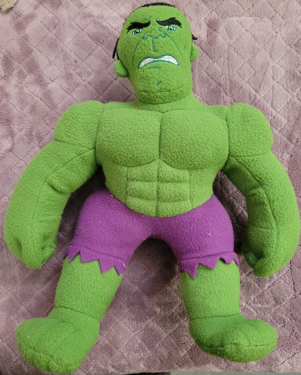 Marvel Kids The Incredible Hulk Plush 14” Avengers Stuffed