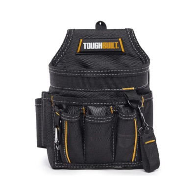 TOUGHBUILT TB-229 Electrician's Carpenter's Tool Belt Pouch Utility Waist Bag