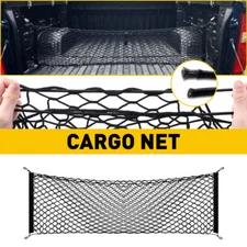 Rear Trunk CARGO Car Nylon NET Elastic Mesh Organizer SUV Truck Universal 4Hook