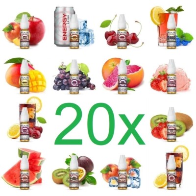 20x ELFLIQ by ELFBAR je 10ml E-Liquid für E-Zigarette & Vape 10mg / 20mg Nikotin
