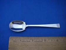Vintage BOAC Airline Modernist Stainless COFFEE SPOON-Atkinson Bros Sheffield