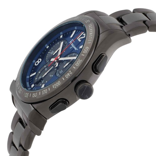 Ferragamo Chronograph Quartz Blue Dial Men's Watch SFDK00518 - Picture 2 of 3