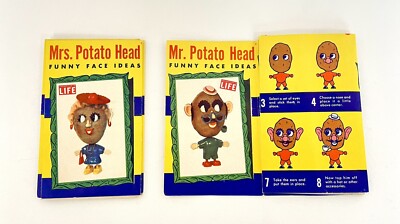 1950's Mr. & Mrs. Potato Head with Original Box 