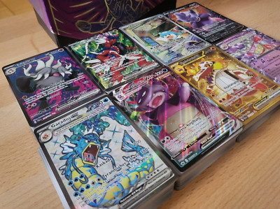 100 ORIGINAL Pokemon Karten | 20x GLITZER Holo Karten | 1x V/EX/GX SELTEN   