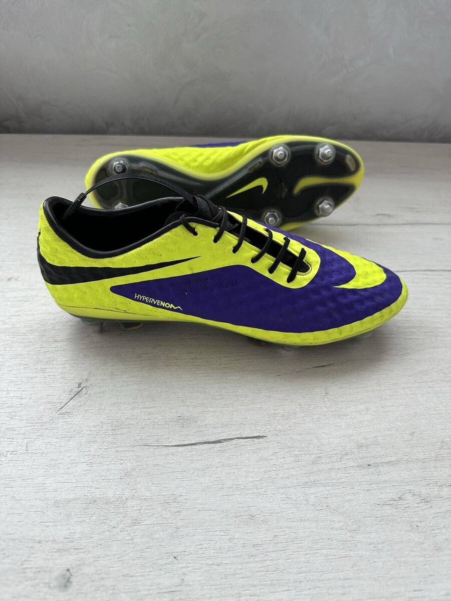 Nike Hypervenom Phantom I SG Purple / Yellow 599851-571 Nike Hypervenom Phantom I SG Purple / Yellow 599851-571
