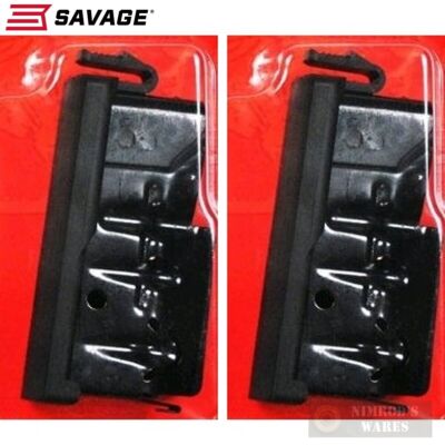 TWO SAVAGE Axis 22-250 4-Round MAGAZINES Edge 55231 FAST SHIP
