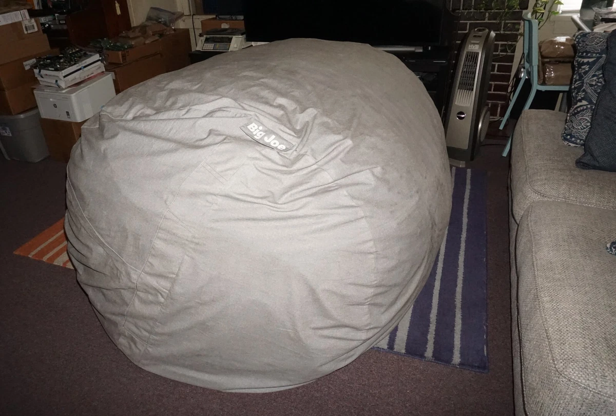 Big Joe Fuf XL Bean Bag with Liner - Fog Lenox