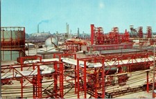 Vintage Postcard Dow Chemical Company Plant Midland MI Michigan M223