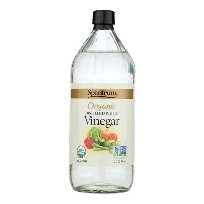 Spectrum Naturals Organic White Distilled Vinegar 32 oz (Pack of 3)