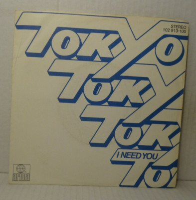 TOKYO - Same - Tokyo = 7'' Single  Ariola 1981 GER