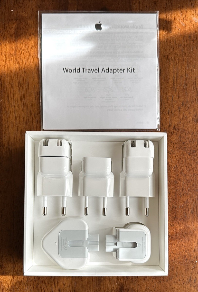 Apple World Travel Adapter Kit MD837AM/A - New In Box