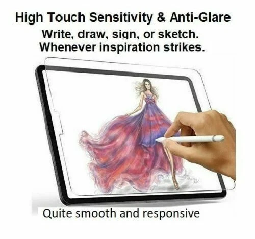 Paper Feel Matte Film Anti-Glare Screen For Samsung Tablet A6 10.1 - Image 2 of 4