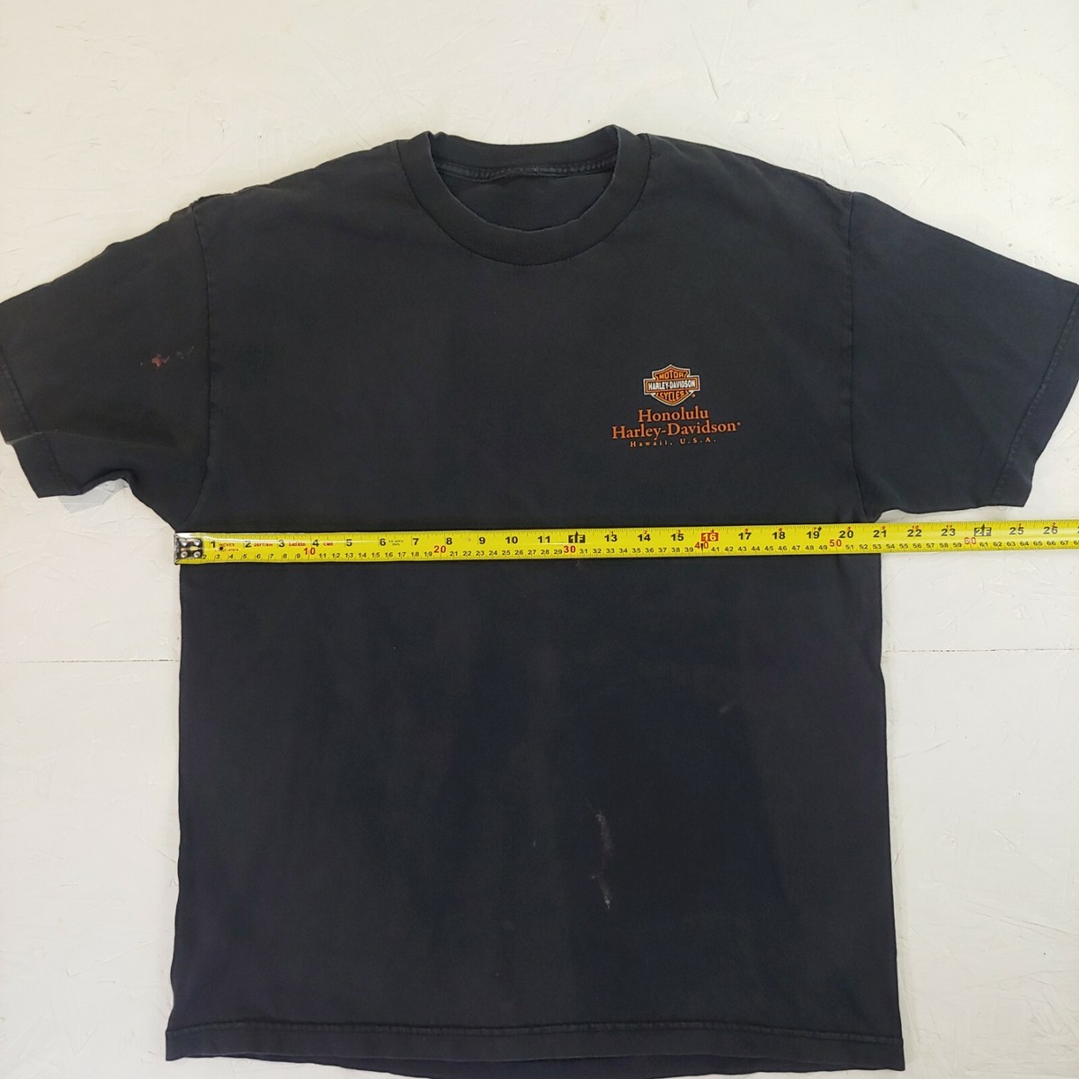 Harley Davidson T-shirt Honolulu Hawaii motorcycles pin-up