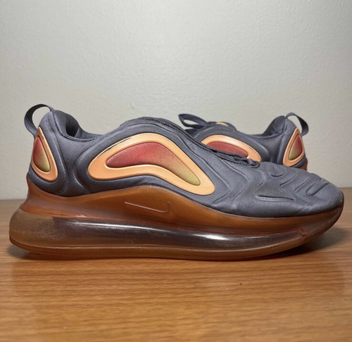 grey and orange air max 720