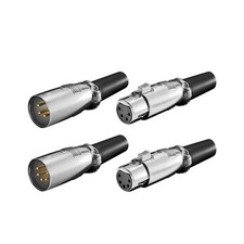 Hochwertige XLR Metall 4 -5 Pin Kupplung Stec...