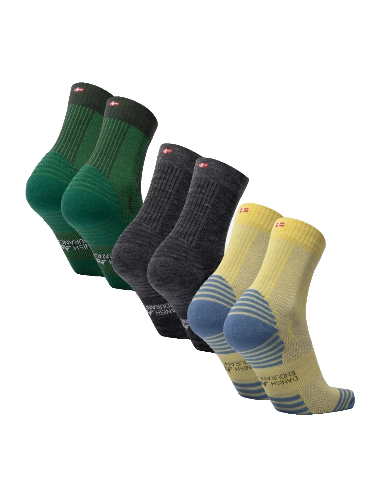 Socks- Merino Wool Light Hiking Socks- Danish Endurance 3 Pack Unisex MSRP $48
Opens in a new window